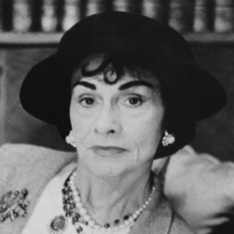 Coco Chanel portrait